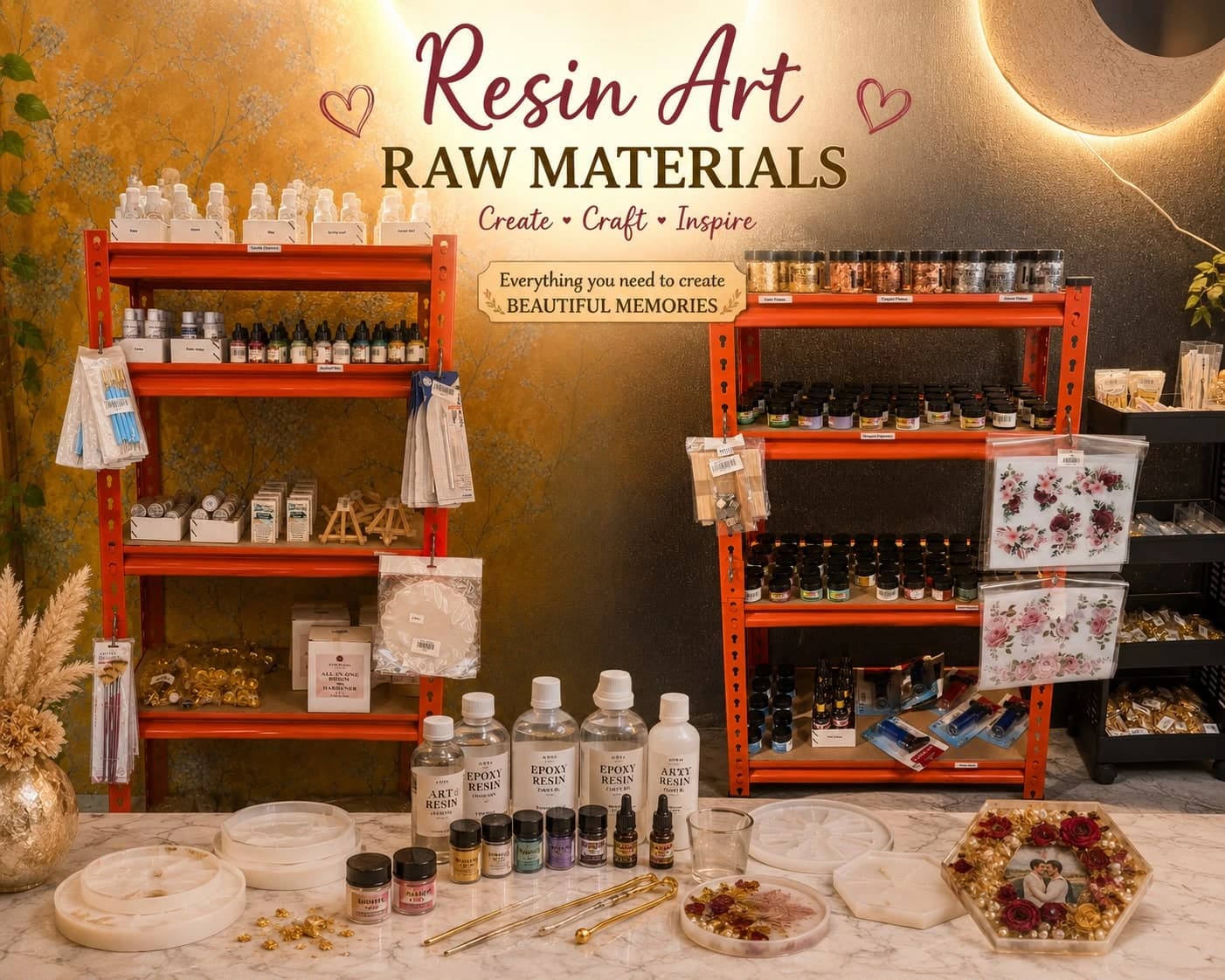 Raw Materials For Resin Art