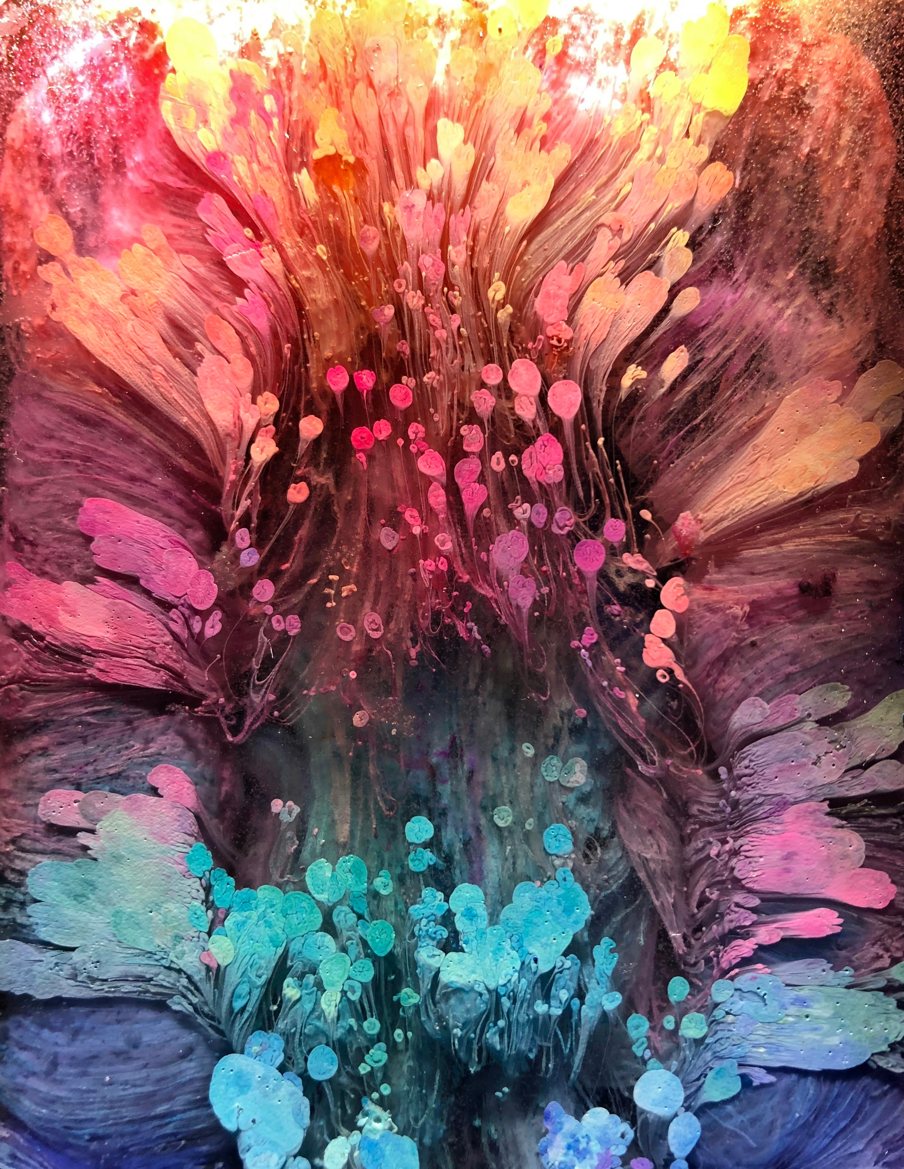 Handcrafted resin art